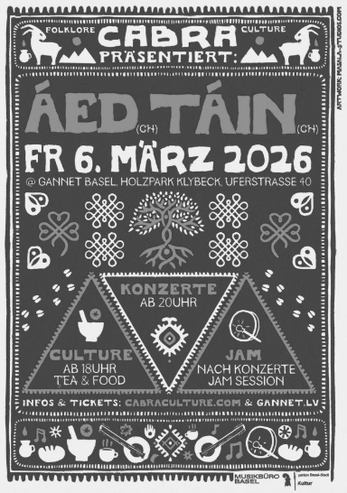 CABRA: ÁED (CH) & TÁIN (CH) live & JAM