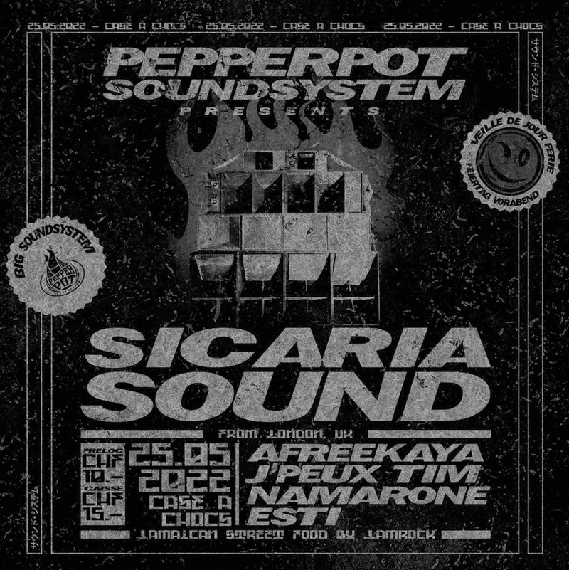 Sicaria sound w/ Pepperpot Soundsystem