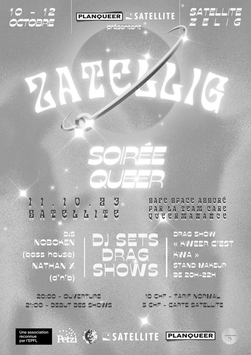 Concert Zatellig x Plan Queer @ SAT