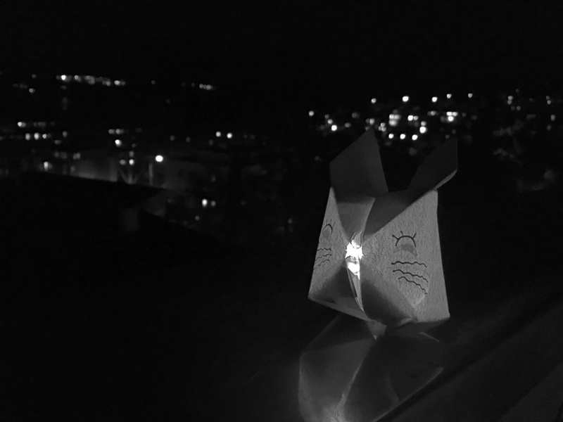 Lichtfestival Luzern Kinderklub: Origami LED-Lampions basteln