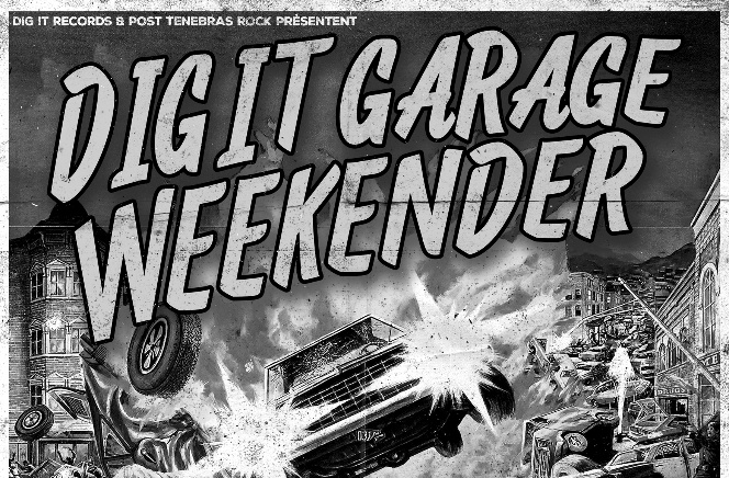 DIG IT WEEKENDER - Beaten Brats + The Courettes + The Jackets