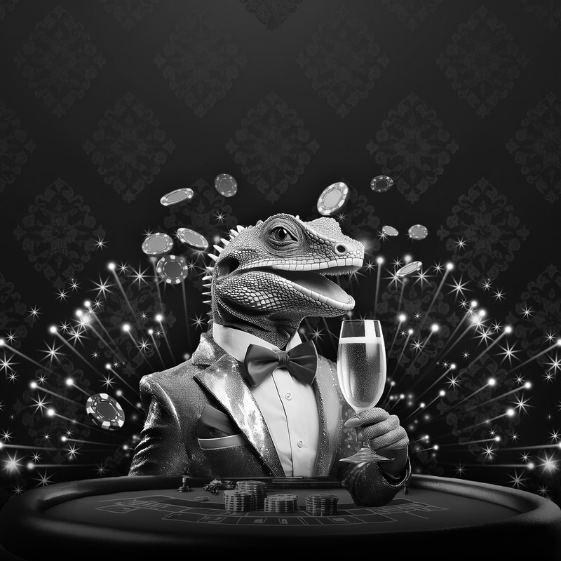 NEW YEAR PARTY - LE GRAND CA$INO DU BLEU LÉZARD