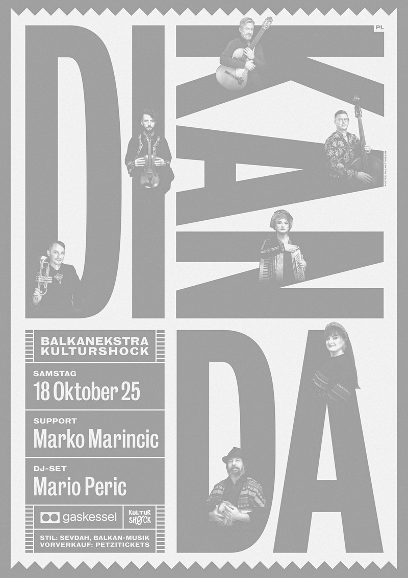Dikanda / Support: Marko Marincic I Gaskessel Bern I BalkanEkstra★KulturShock