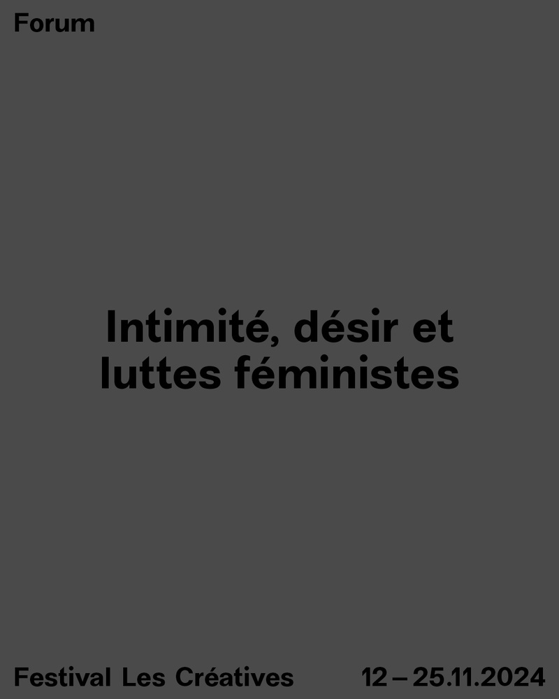 INTIMITÉ, DÉSIR ET LUTTES FÉMINISTES