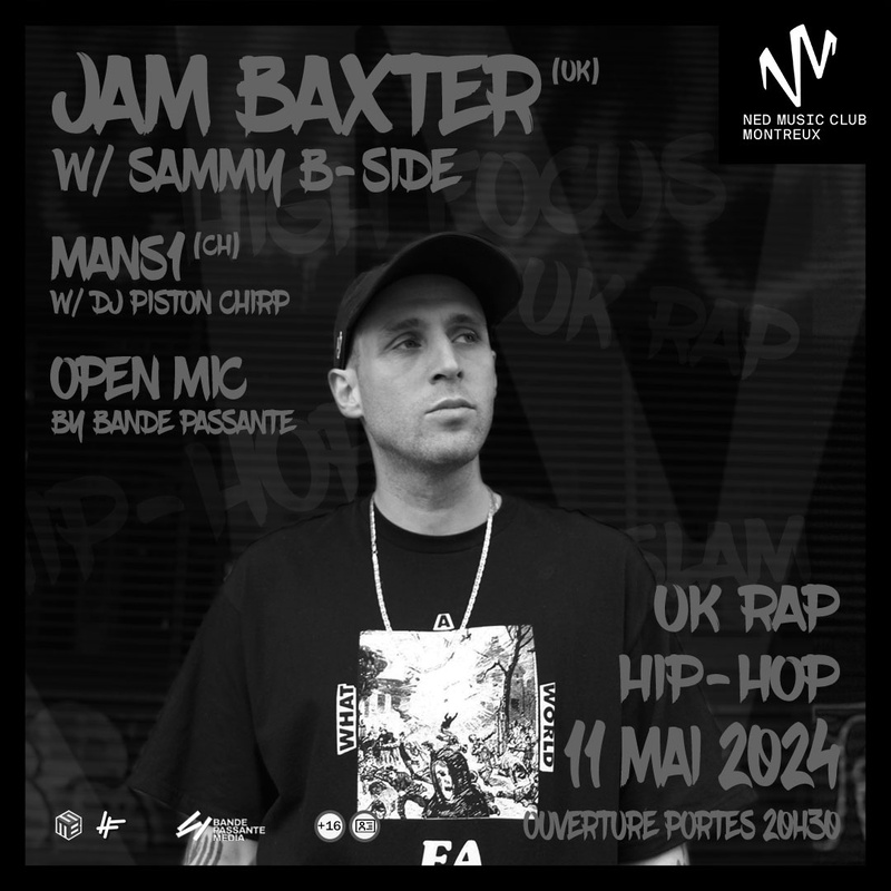 Jam Baxter (UK) + Mans1 (CH) + Open Mic