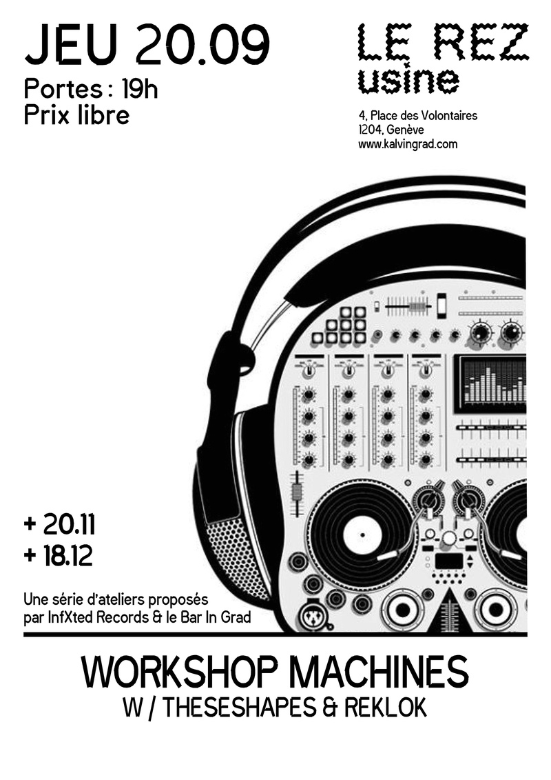 Workshop Machines ⅓ w/ TheseShapes
