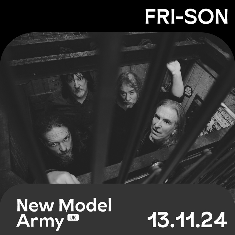 NEW MODEL ARMY (UK) - ONLY SWISS SHOW !