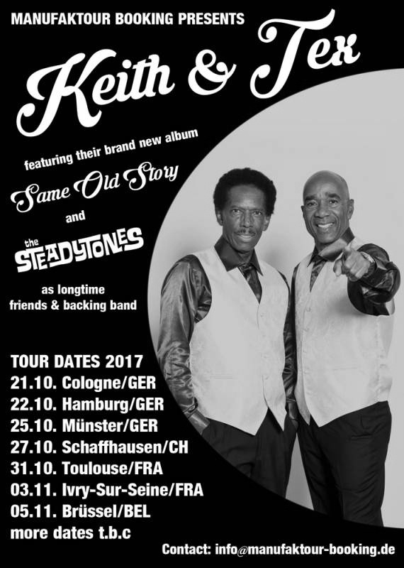 Keith & Tex (JAM) backed by The Steadytones (D)