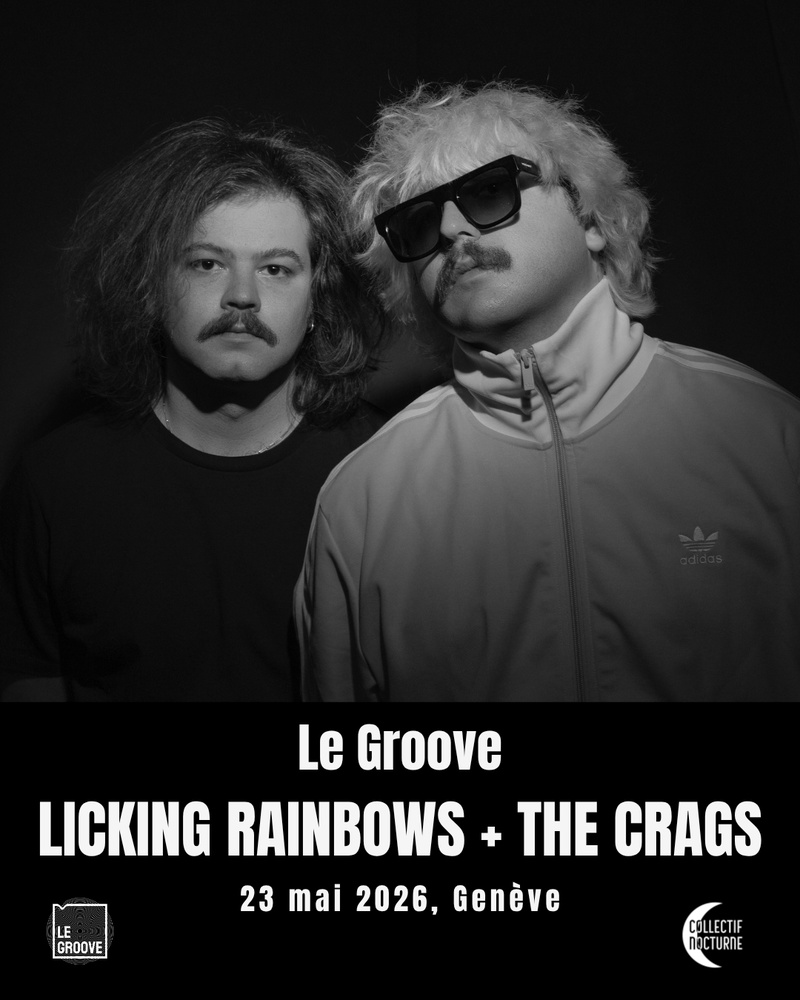 LICKING RAINBOWS + THE CRAGS