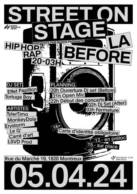 LA BEFORE X BANDE PASSANTE: STREET ON STAGE
