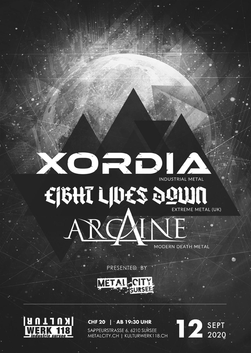 Xordia, Eight Lives Down, Arcaine